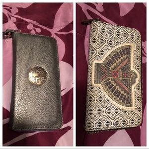 Lot of 2 wallets/billfolds